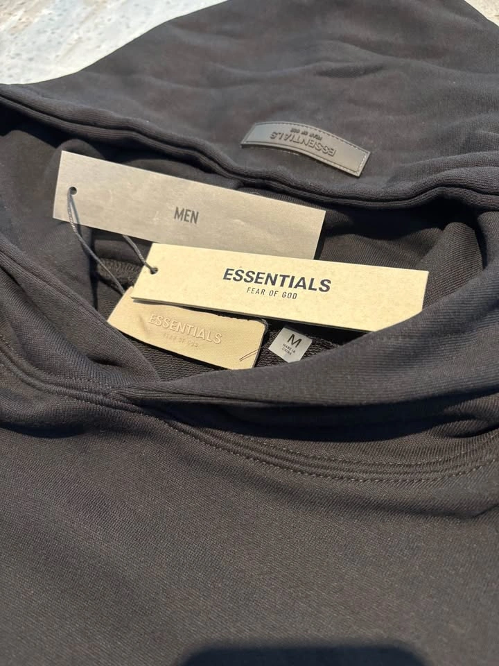 Essentials Classic Hoodie Vintage Black - photo 3