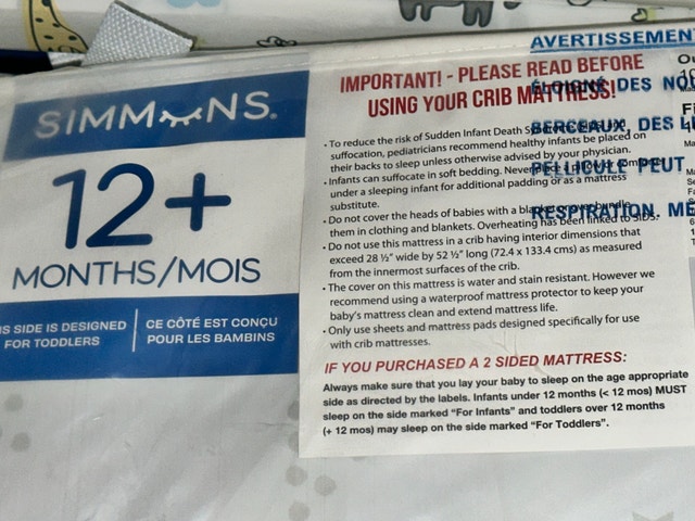 Brand New Simmons Crib Mattress - photo 2