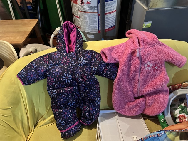 Girl Baby Snowsuits