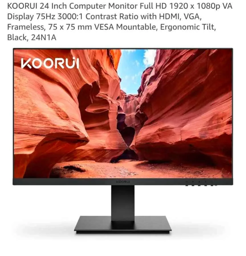Computer Monitor 24" thumbnail