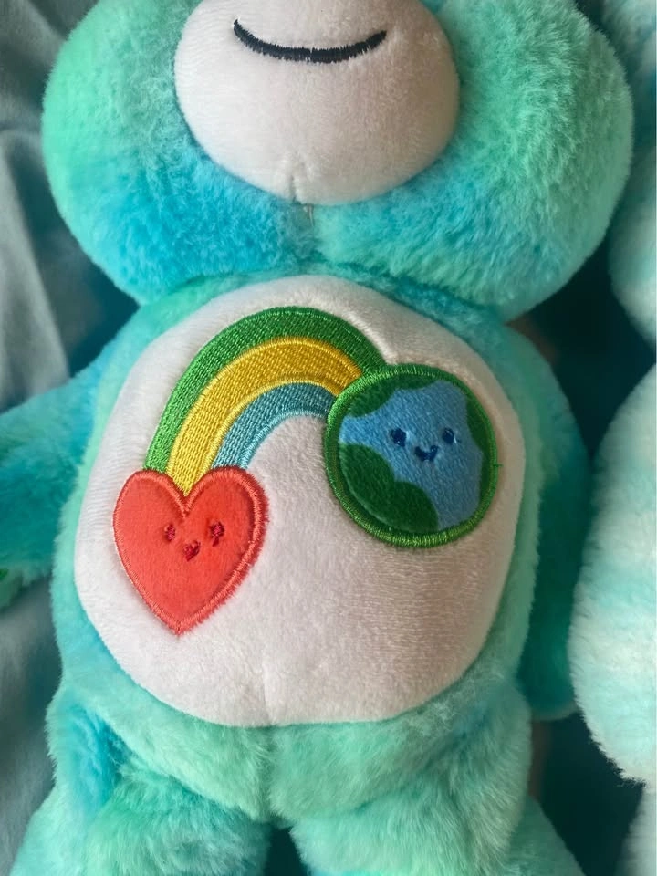 Lot of 2 Care Bears - I Care Bear & Sweet Serenity Bear - photo 2