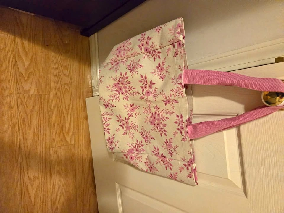 Large floral bag (pink) from Winners