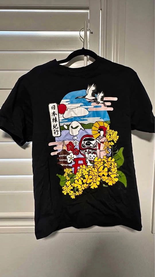 japan culture spring ape head tee