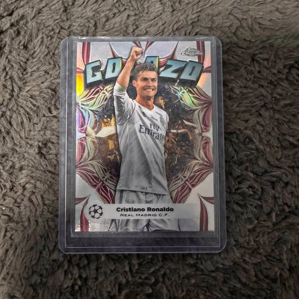 Cristiano Ronaldo Tops Chrome Golazo Card