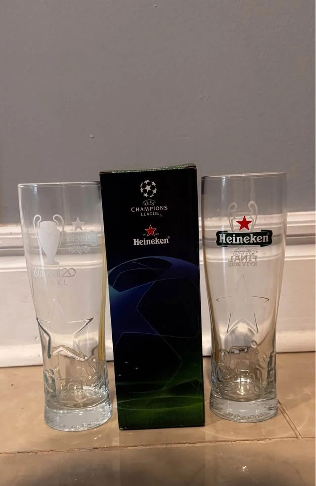 Heineken x Champions League Collectible Beer Glass - photo 2