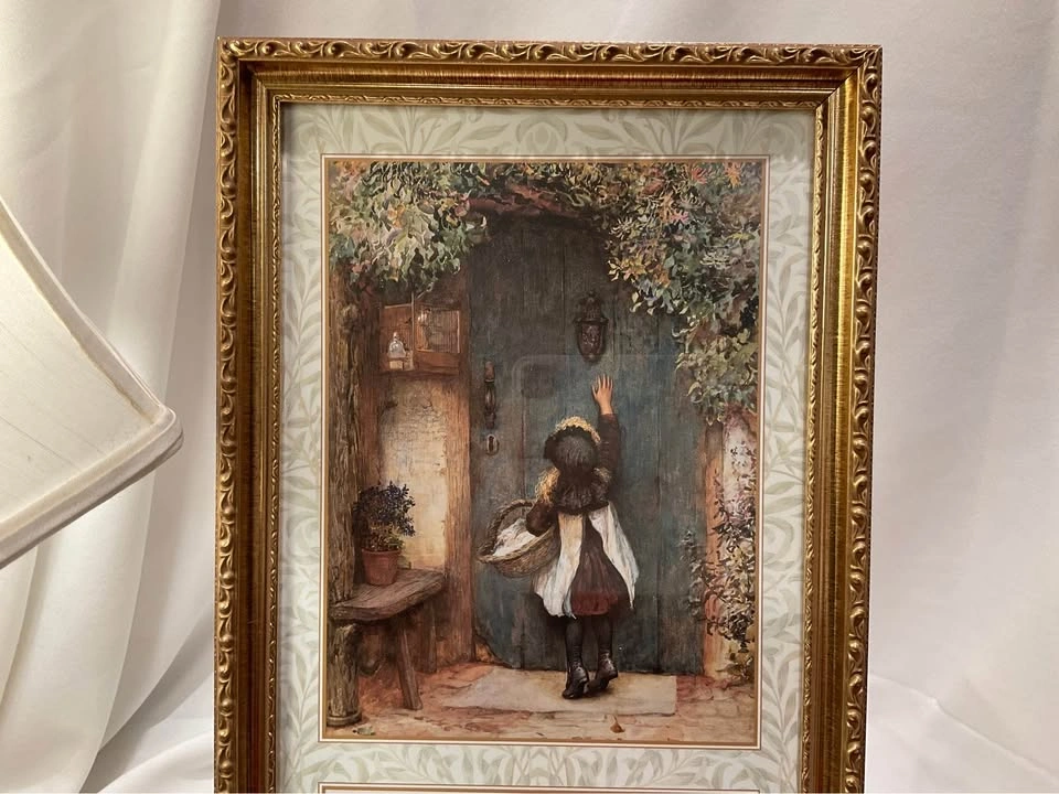 Vintage Welcome Print In Ornate Frame - photo 4