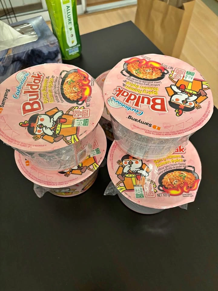 BRAND NEW Buldak Carbonara Cup Noodles (5)