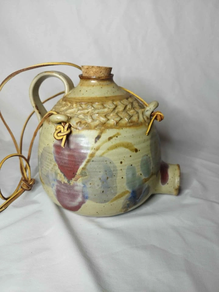 Handmade Ceramic Jug with Cork