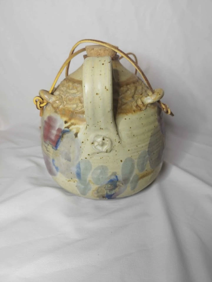 Handmade Ceramic Jug with Cork - photo 2