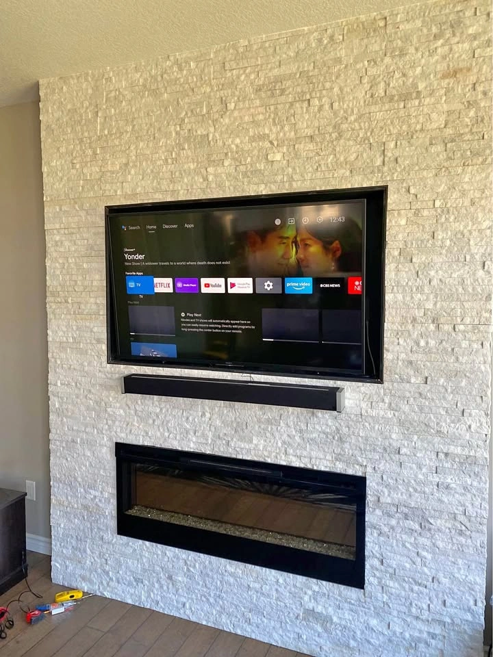 Tv mounting