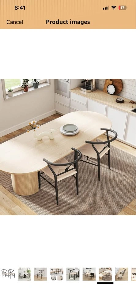 Wish bone dining chairs - photo 4
