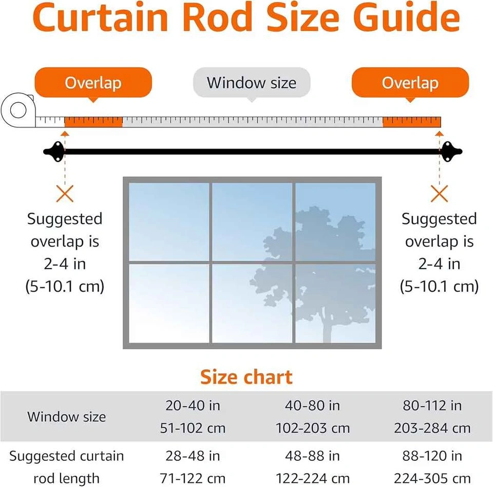 Amazon Basics Blackout Curtain Rod - photo 3