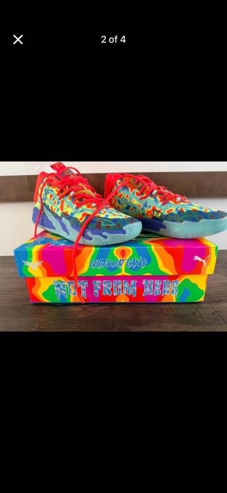 Puma MB.03 LaMelo Ball "Gutter Melo" Basketball Shoes – Size 10 - photo 2