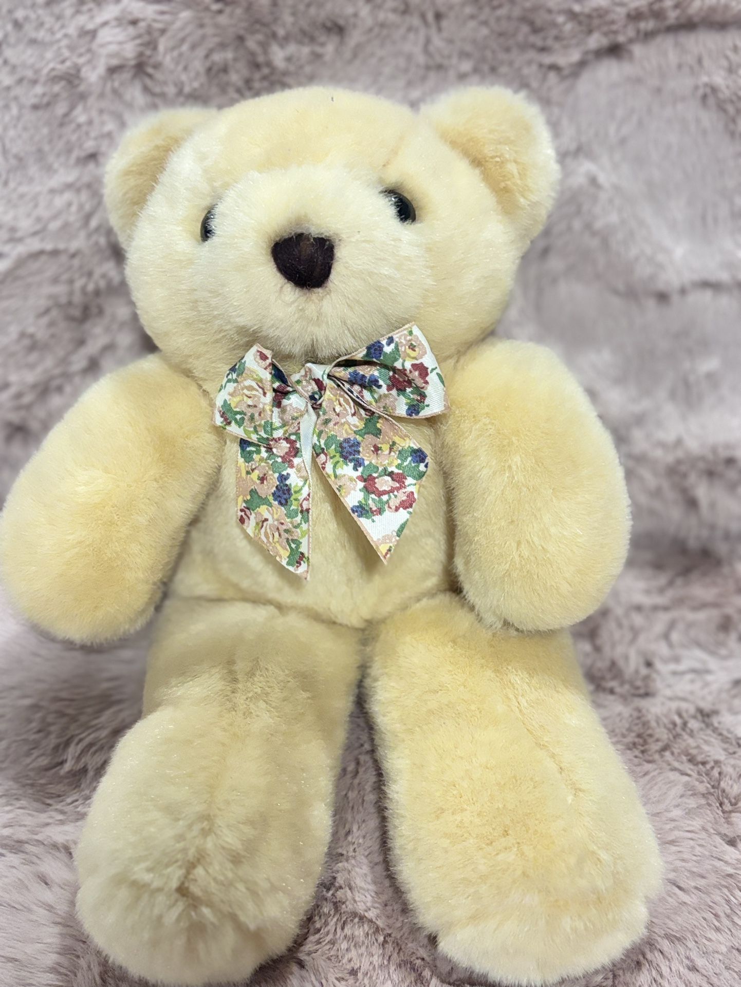 Adorable Plush Teddy Bear – 11” – Perfect Condition