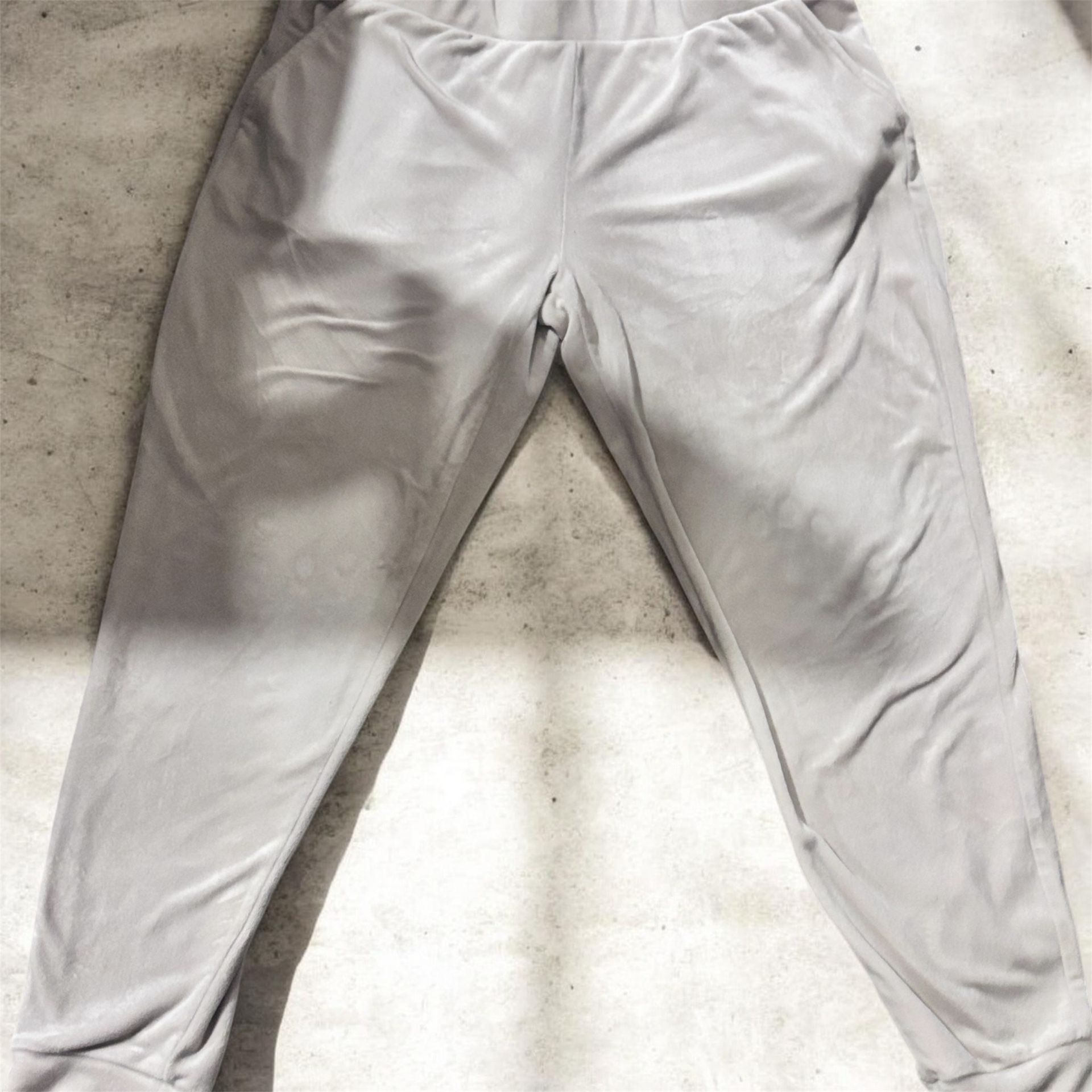 Time and Tru Velour Jogger Pants - Size Large (12-14)