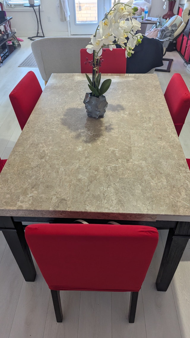 7 Piece Dining Room Table Set - photo 2