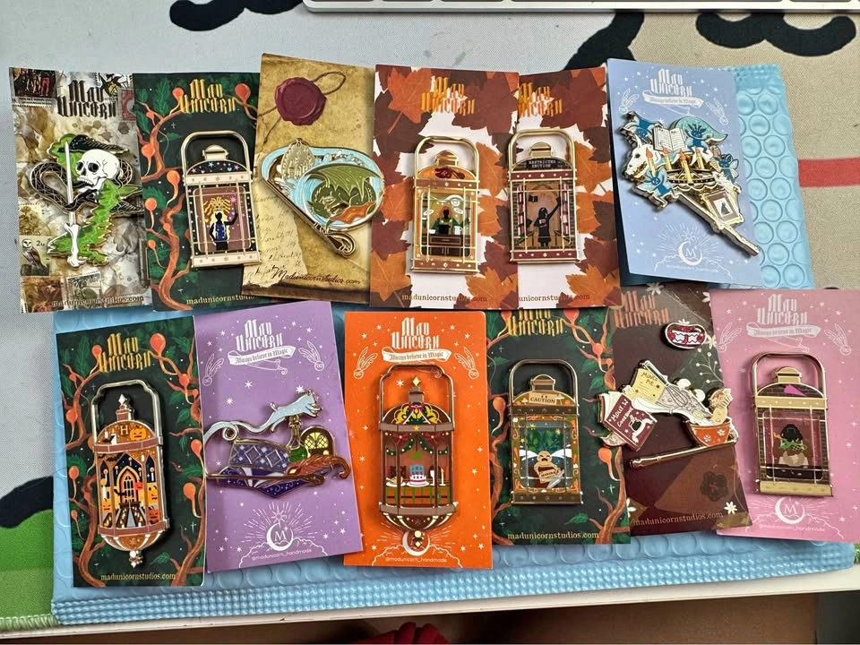 Harry Potter Pins (Mad Unicorn) | Move Out Sale