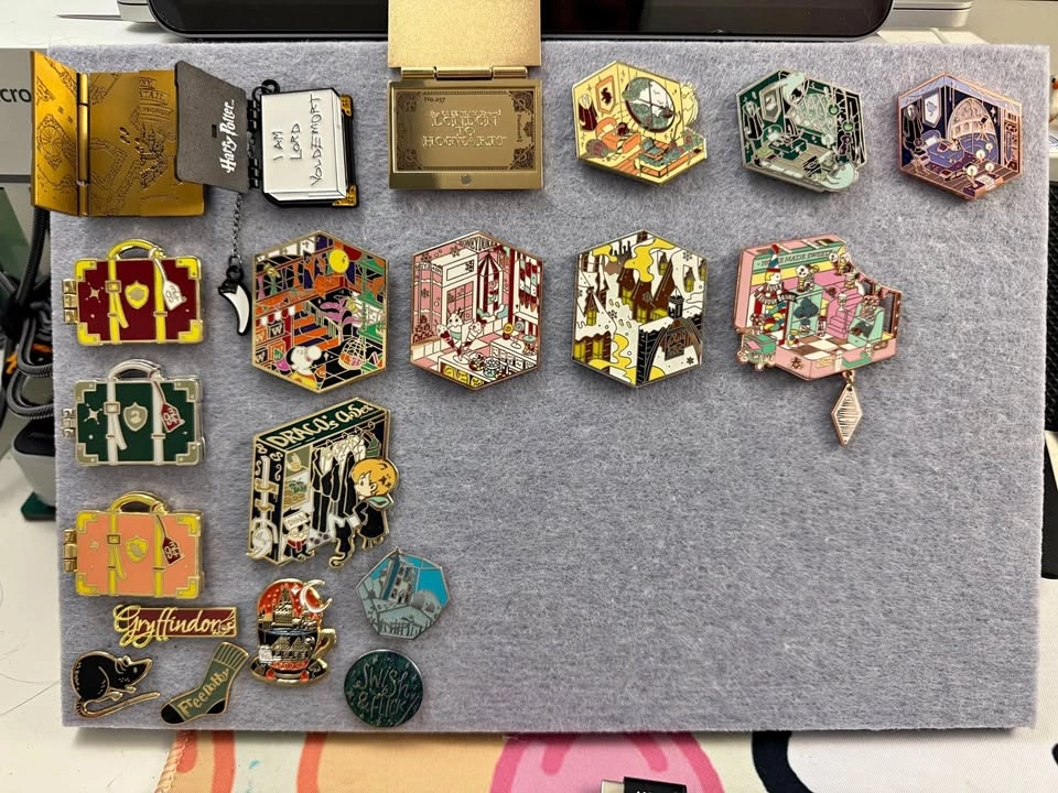 Enamel Pins - Harry Potter (Fancy ones) | Move out sale
