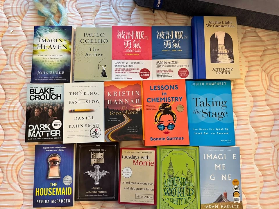 All Kind of Books #4! 99% NEW - Move out Sale