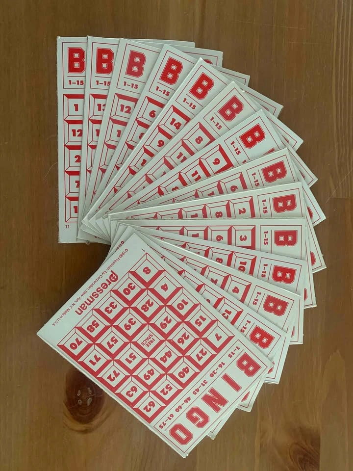 Vintage Bingo Board Game, 1980 - photo 4