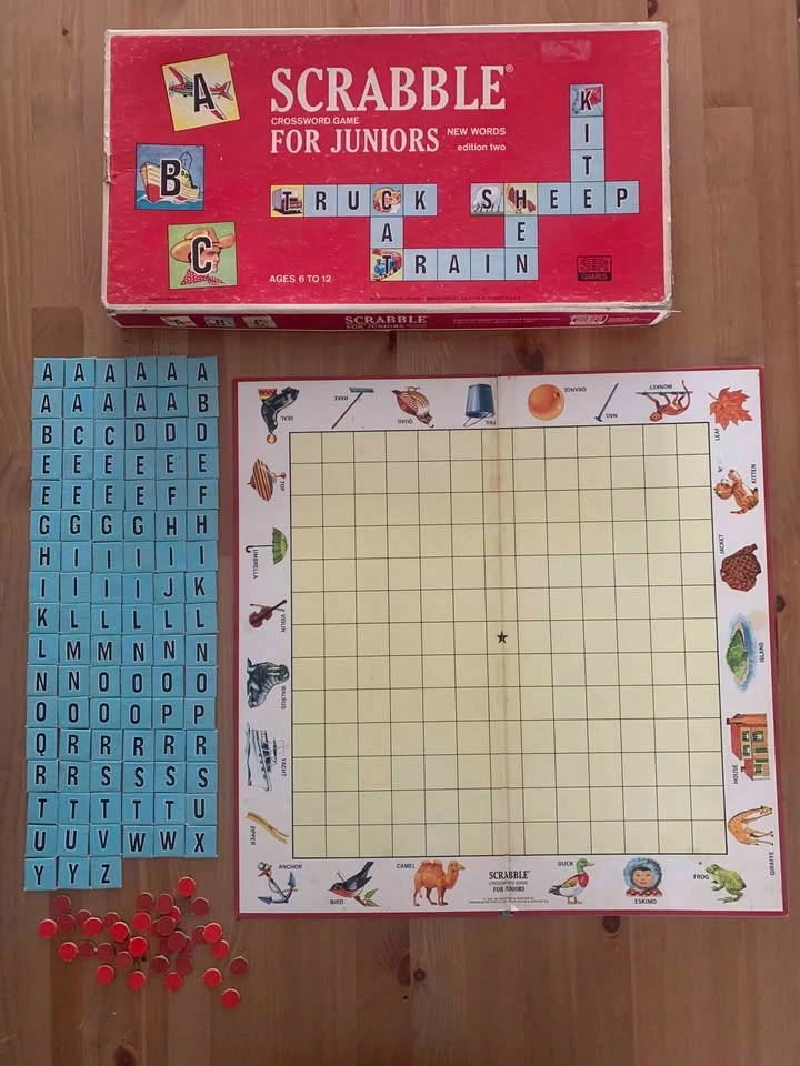 Vintage Scrabble for Juniors board game, 1964 - photo 4