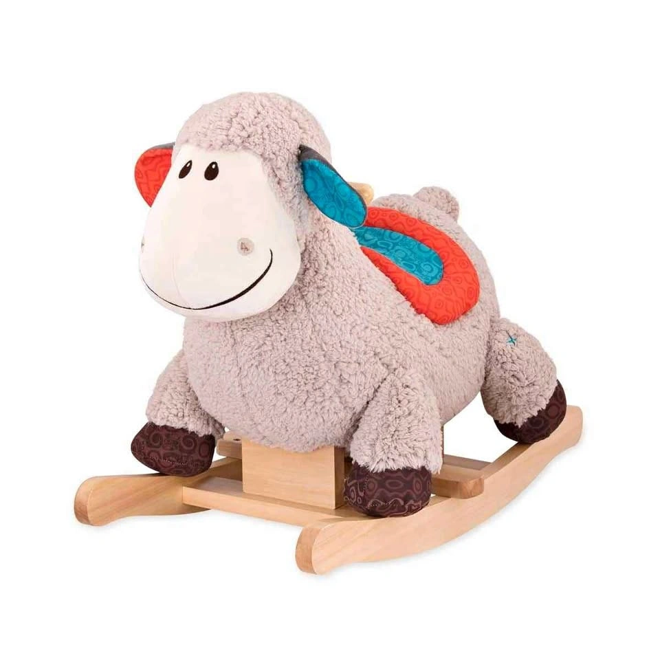 B. Toys Wooden Rocking Sheep