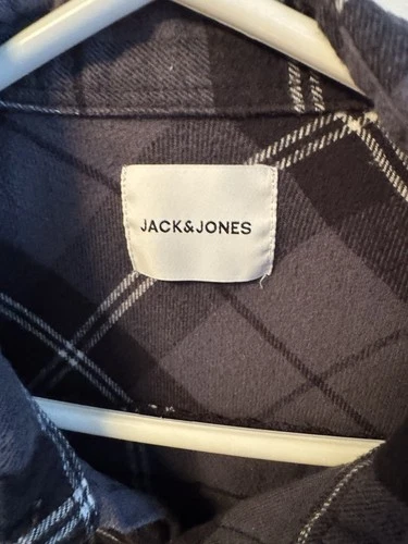 Jack & Jones Plaid Flannel Men’s Shirt, Large. New Without tags - photo 2