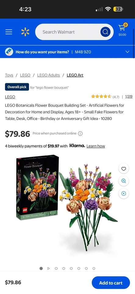 LEGO Flower Bouquet - Botanical Collection (New) - photo 3