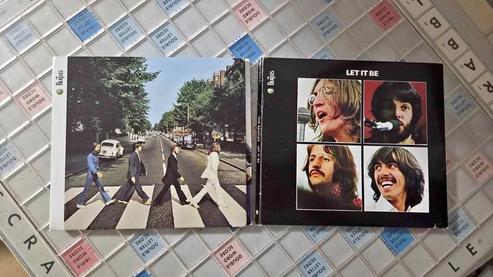 The Beatles CDs Abbey Road and Let it Be