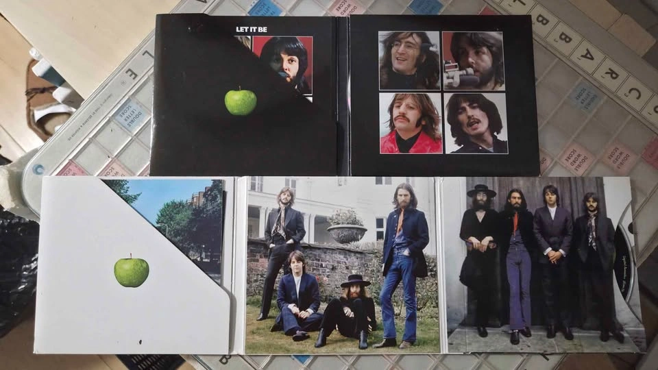 The Beatles CDs Abbey Road and Let it Be - photo 2