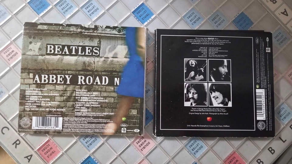 The Beatles CDs Abbey Road and Let it Be - photo 3