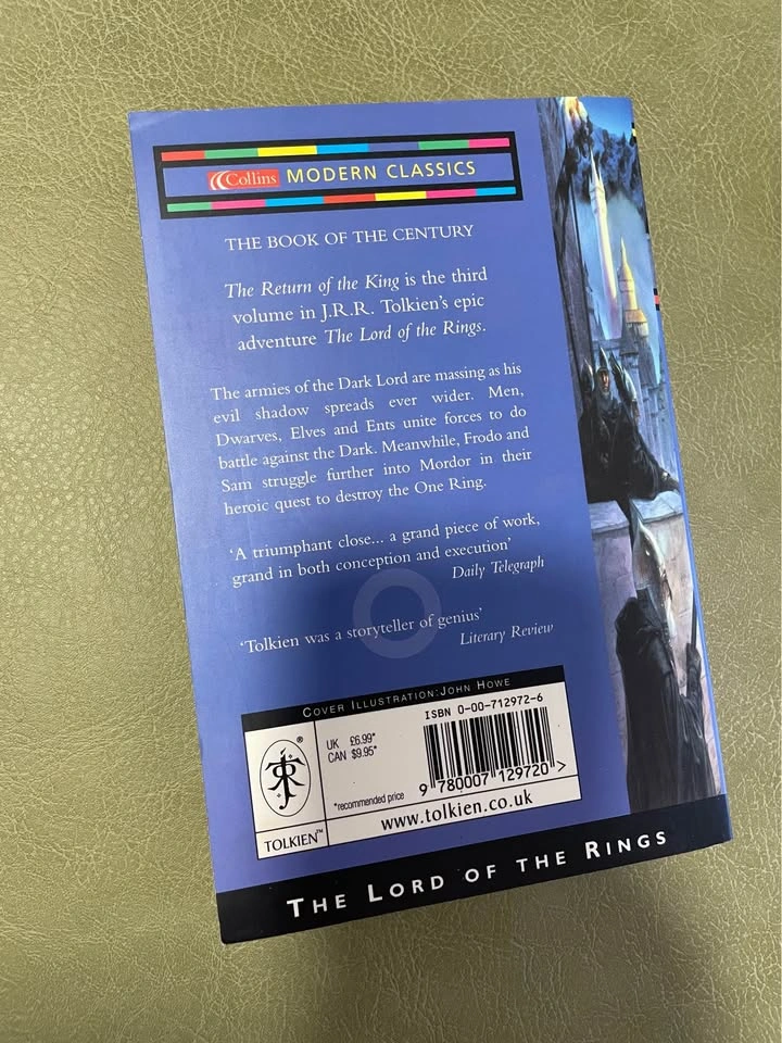Lord Of The Rings: Return Of The King Paperback 📖 - photo 2