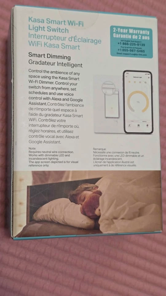 TP-Link Kasa Smart Wi-Fi Light Switch Dimmer HS220 - photo 3