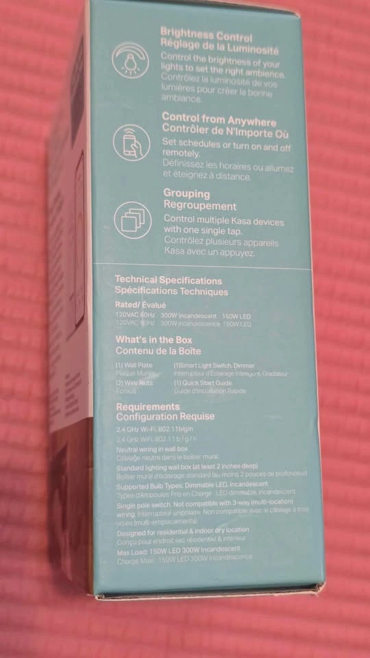 TP-Link Kasa Smart Wi-Fi Light Switch Dimmer HS220 - photo 5