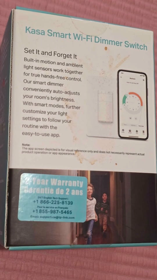 TP-Link Kasa Smart Wi-Fi Dimmer Switch Motion-Activated - photo 4