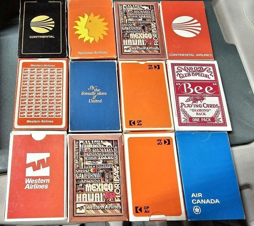 Vintage CP Air, Continental, United, Western, Air, etc.