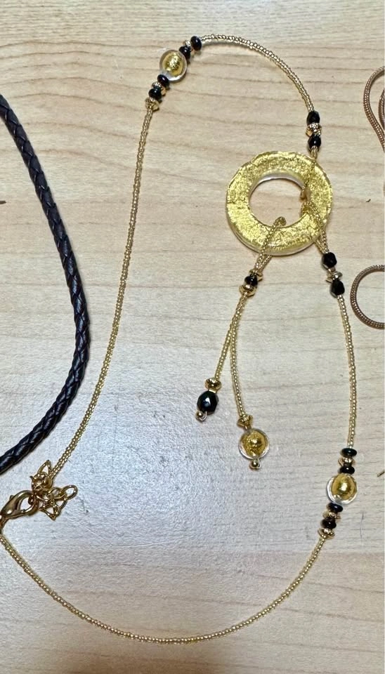 Necklace and earring sets, collet tabs button covers - all for o - photo 4