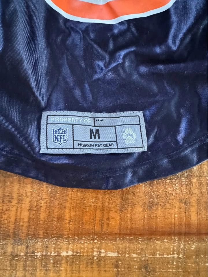 New! Chicago Bears Dog Jersey Sz M - photo 3