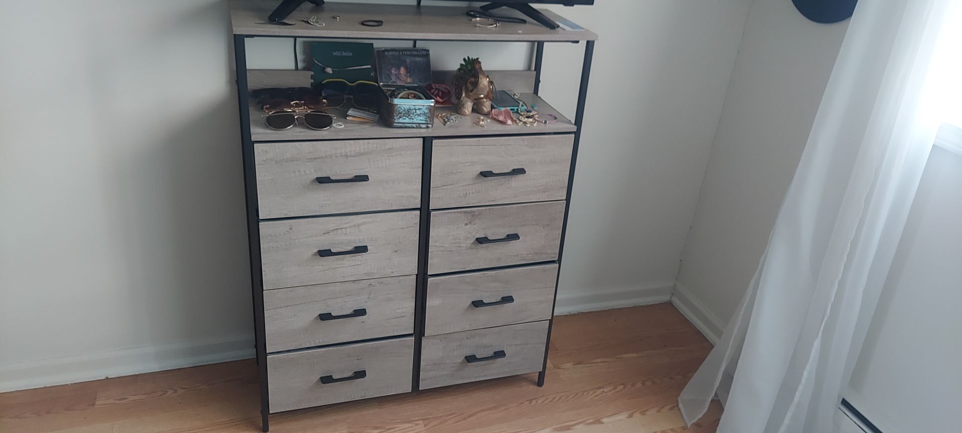 Light Grey Fabric Dresser - photo 3