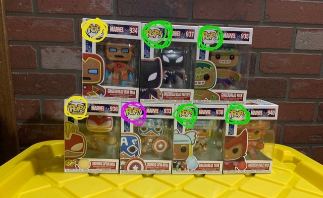 Marvel Funko Pops