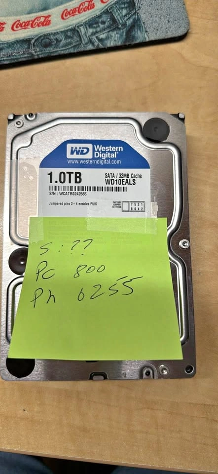 WD 1T Hard drive