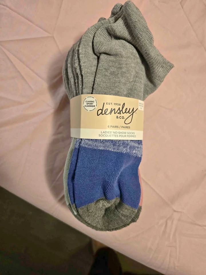Debsley & Co No-Show Socks – 6 Pairs