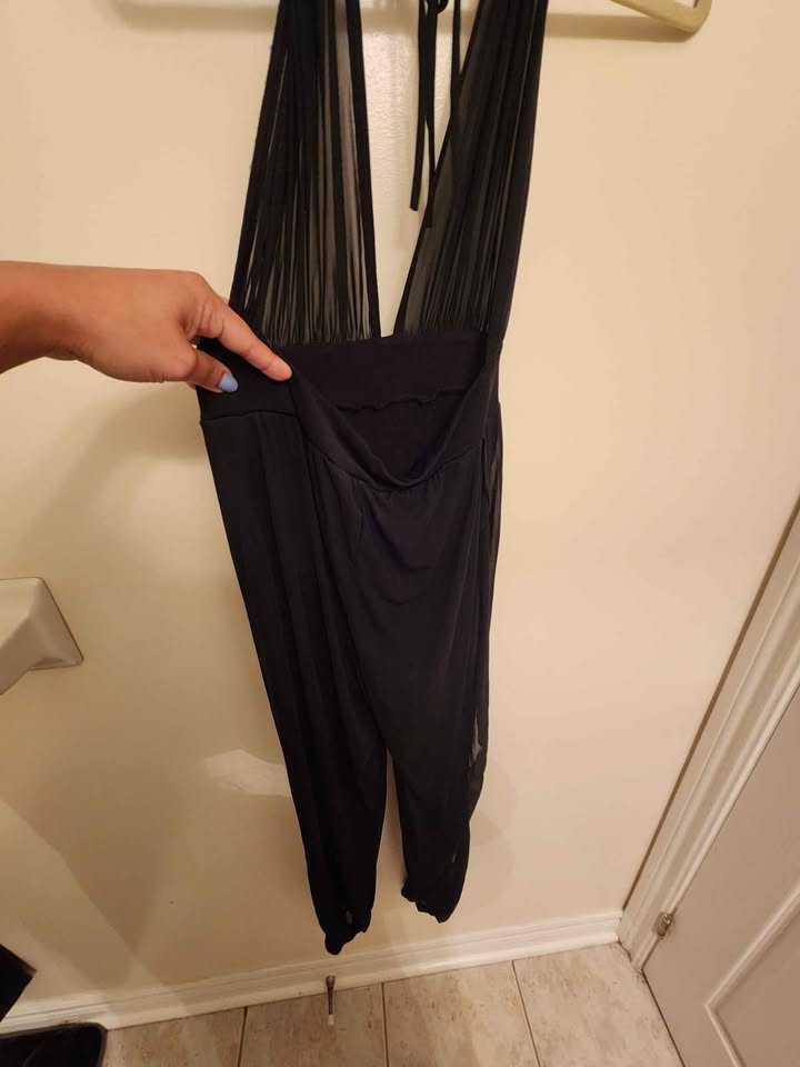 Black jumpsuit (M) - photo 3