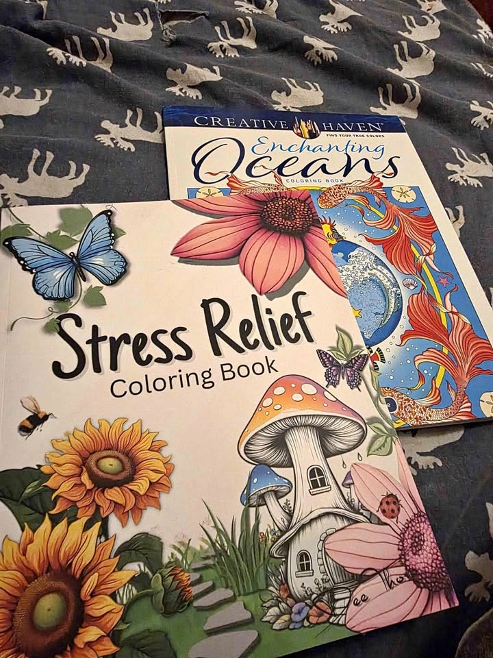 Coloring Books for Relaxation