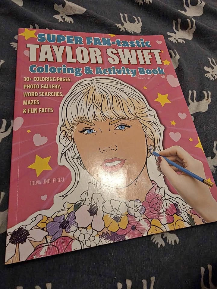 Taylor Swift Coloring Book for the Fan at Heart