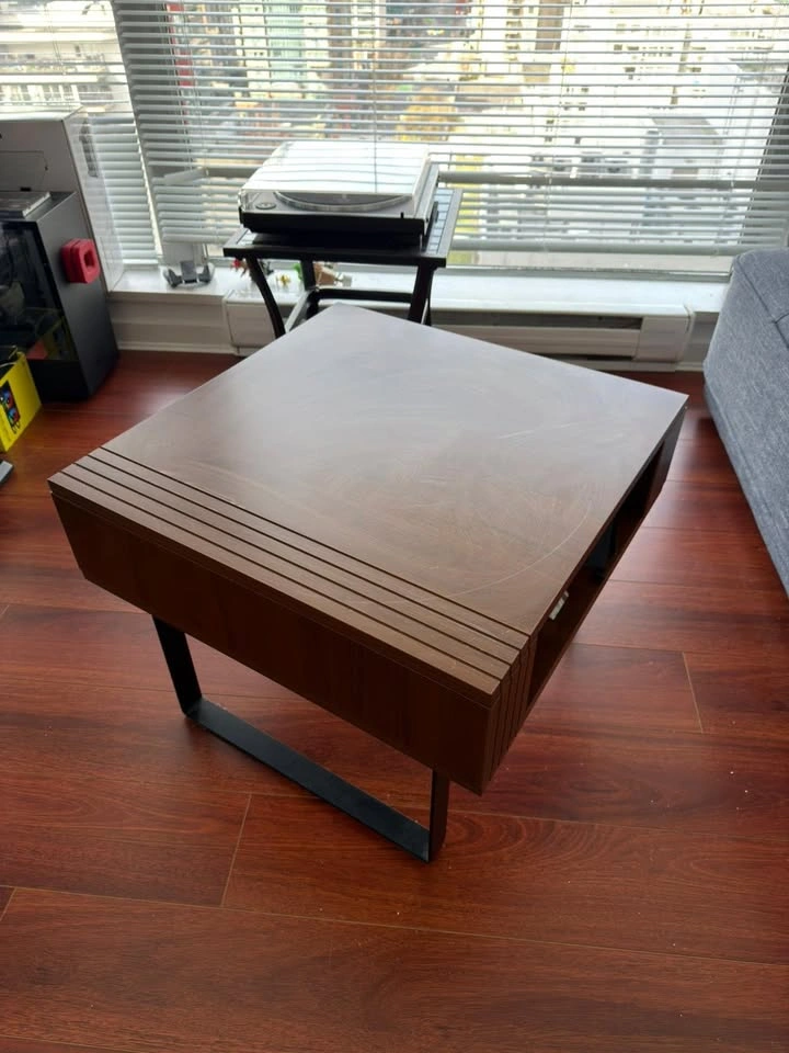 Cozey Stella Lift-Top Coffee Table – Walnut/Black - photo 2