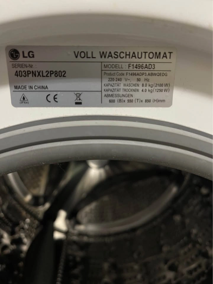 LG DirectDrive Washer Dryer Combo - photo 3