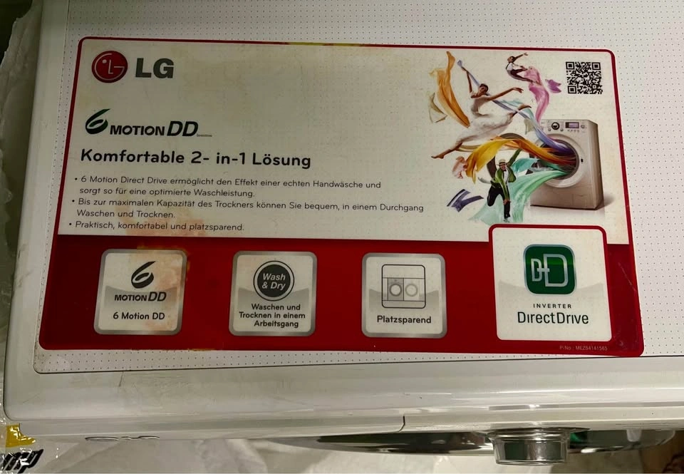 LG DirectDrive Washer Dryer Combo - photo 4