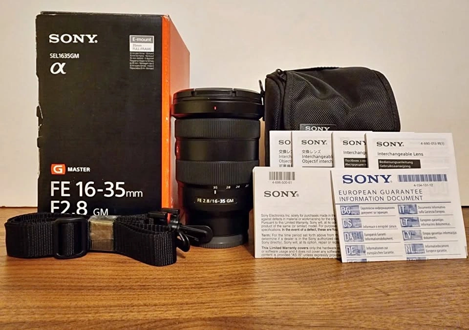 Sony 16-35mm F/2.8 GM Lens