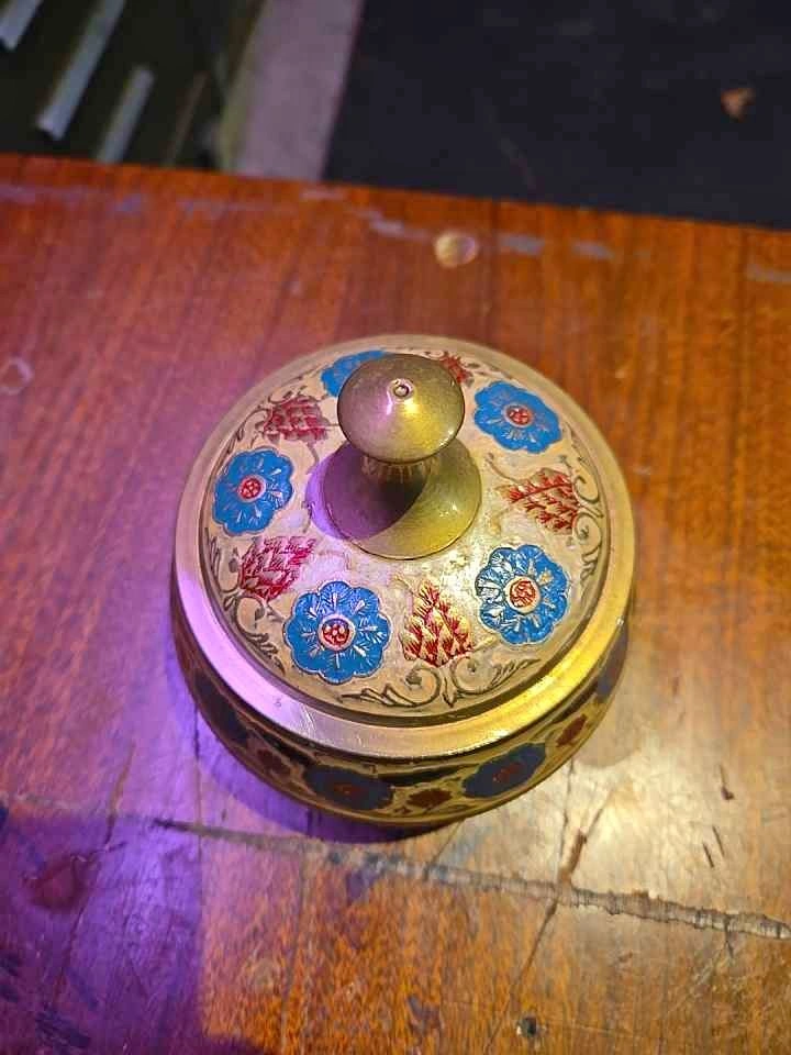 Vintage Brass Trinket Bowls